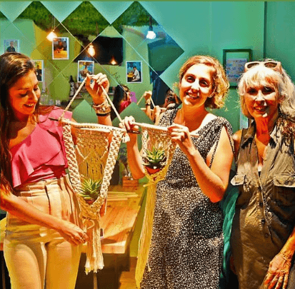 Taller de macramé en Cachitos
