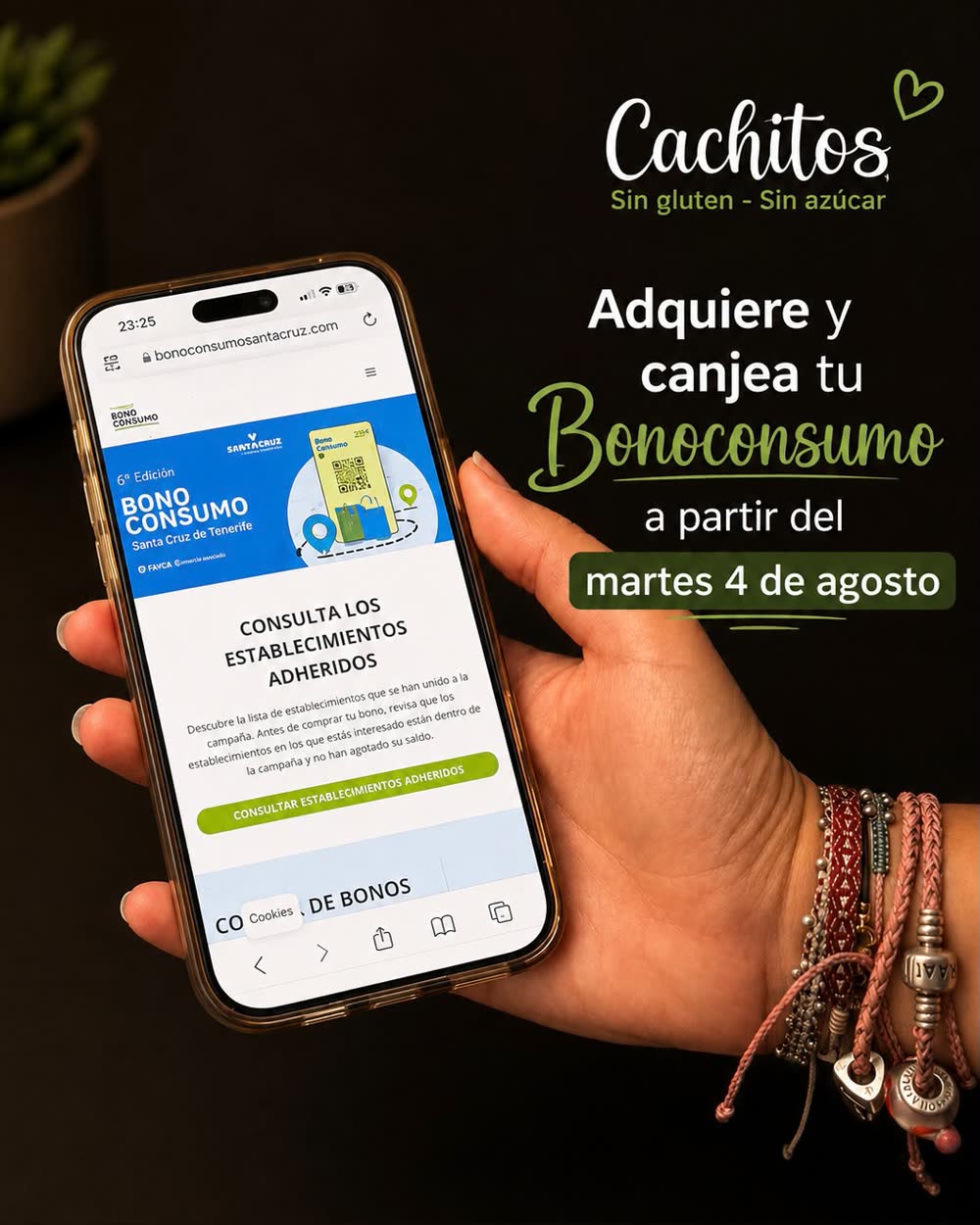 Cachitos participa en la 6.ª edición del Bonoconsumo de Santa Cruz de Tenerife