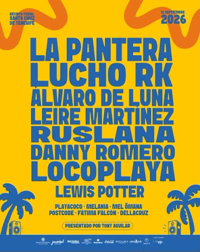 Cartel de Summer Pop, domingo 13 de septiembre en el Recinto Ferial de Tenerife
